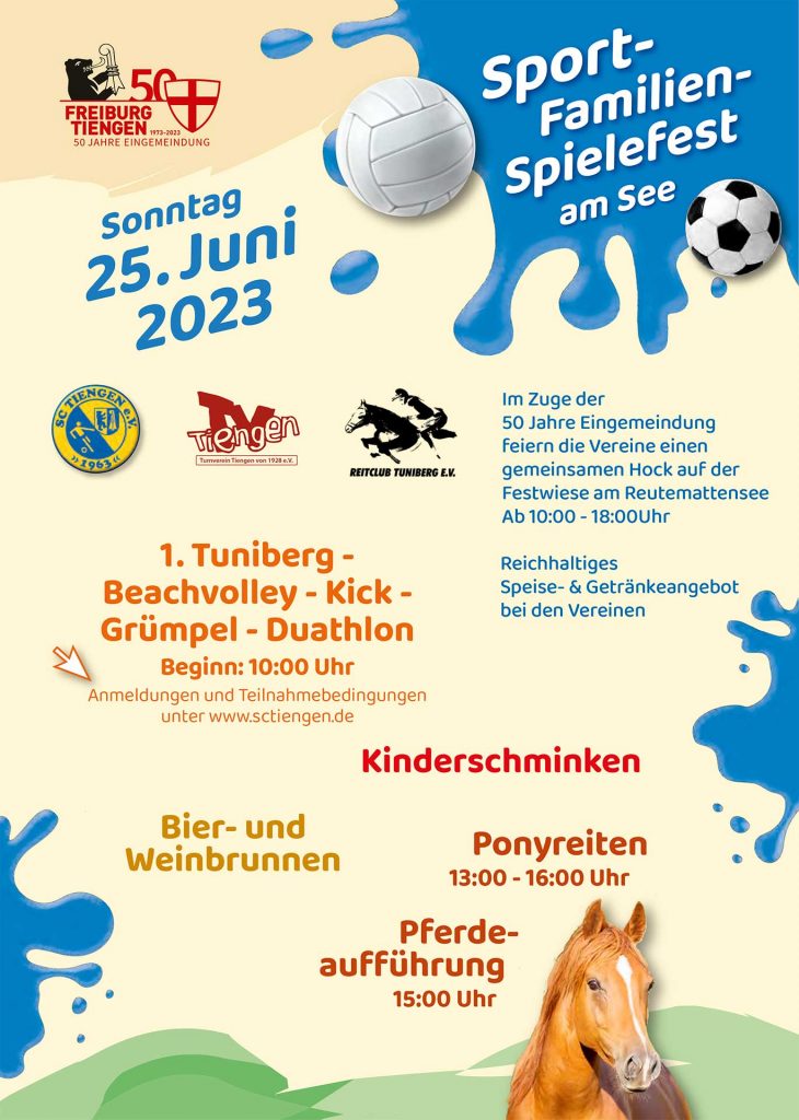 Sport-Familien-Spielefest SC Tiengen
