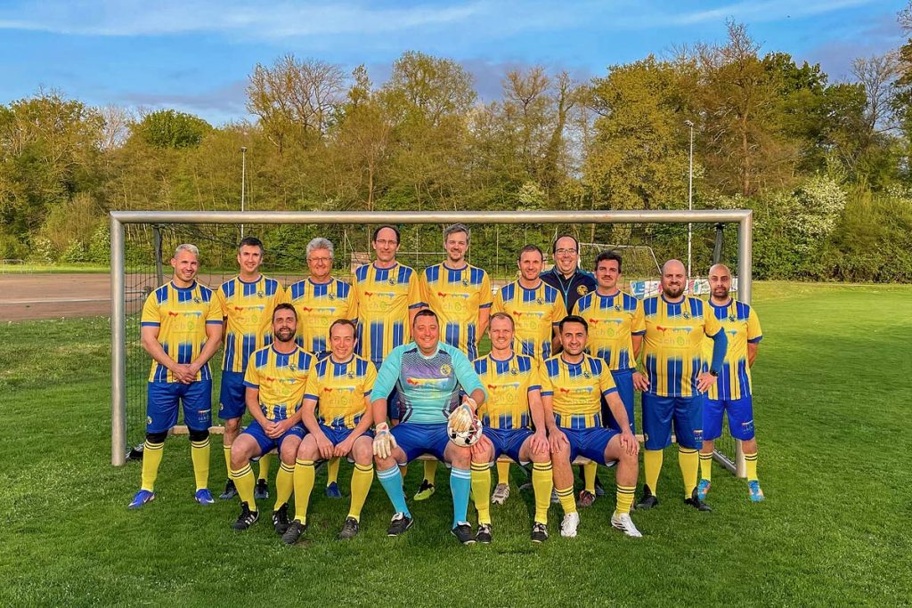 Mannschaftsfoto der Altherren des SC Tiengen 2026